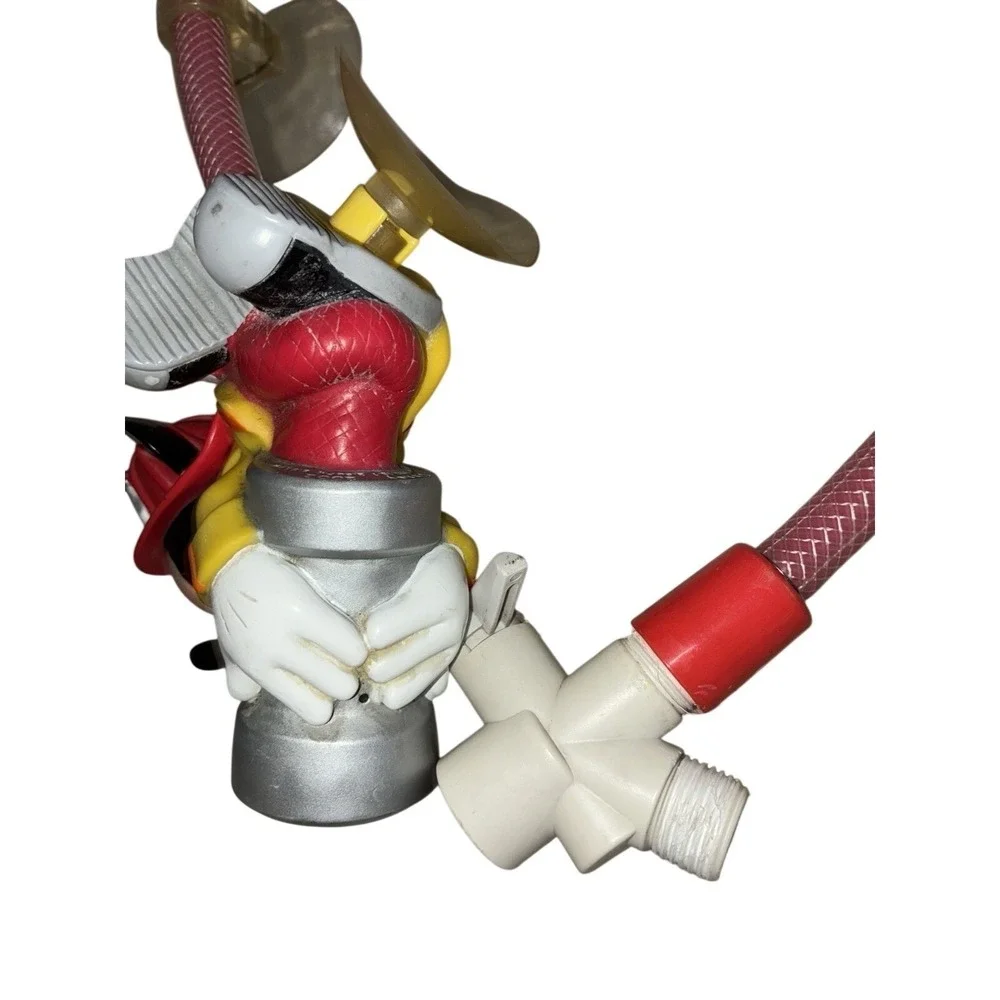 Disney Home Mickey Mouse Fireman Child's Shower Head‎ Bath Hose 2002 Vintage